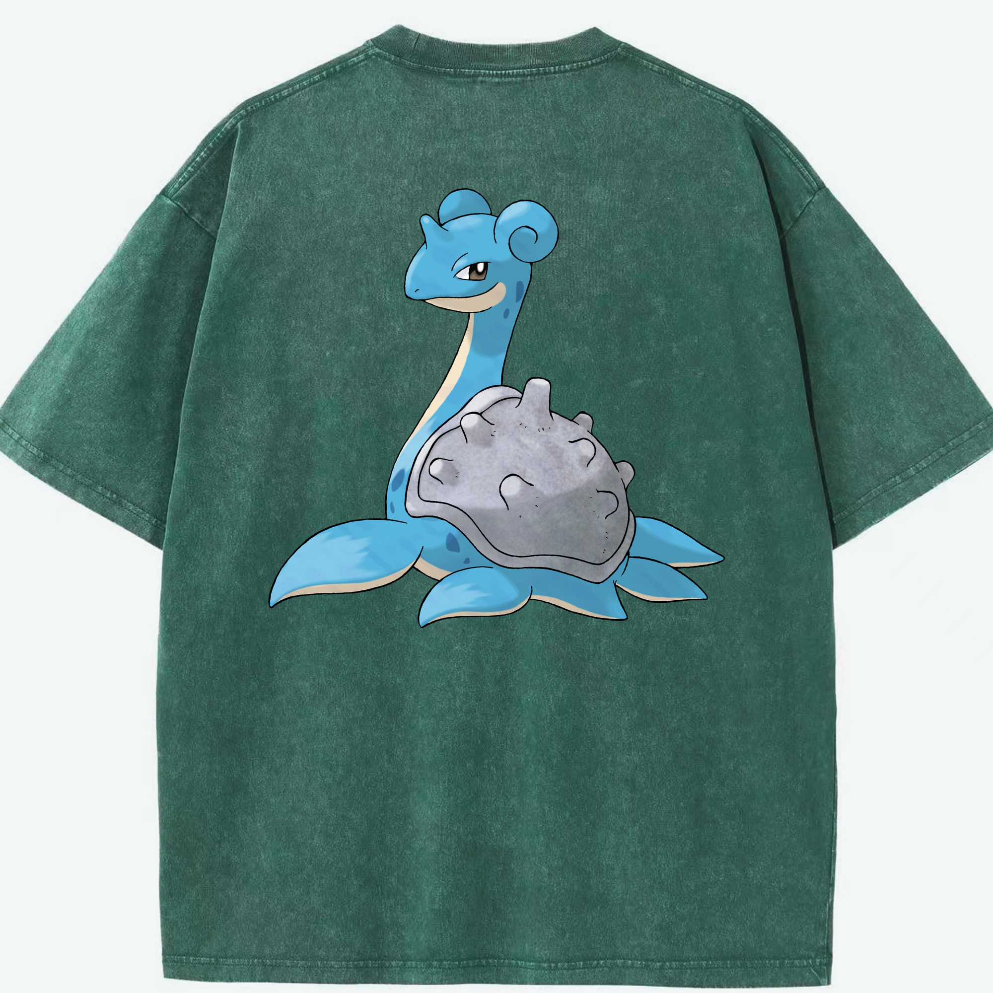 （画像用） ポケットモンスター Pokémon 綿100% ヴィンテージ風 半袖Tシャツ（背面プリント）